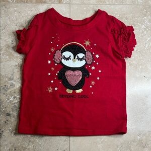 Garanimals Red Penguin Tee for Kids